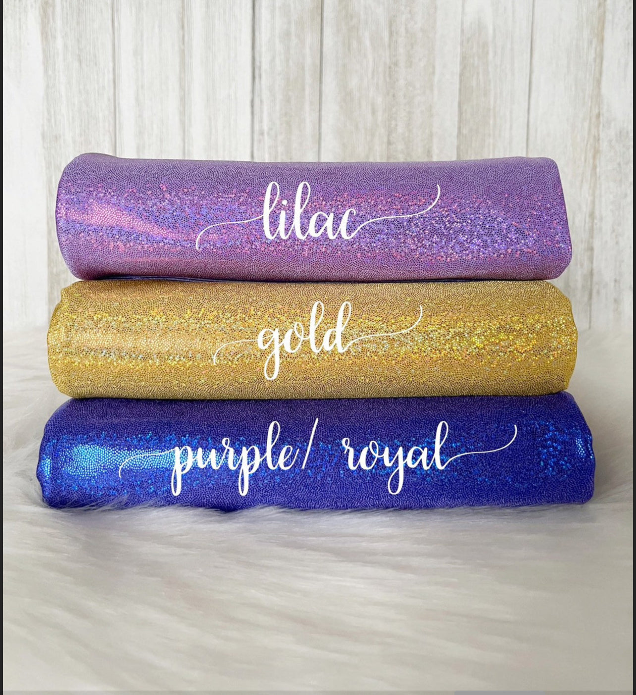 Spandex hologram fabric | swatches