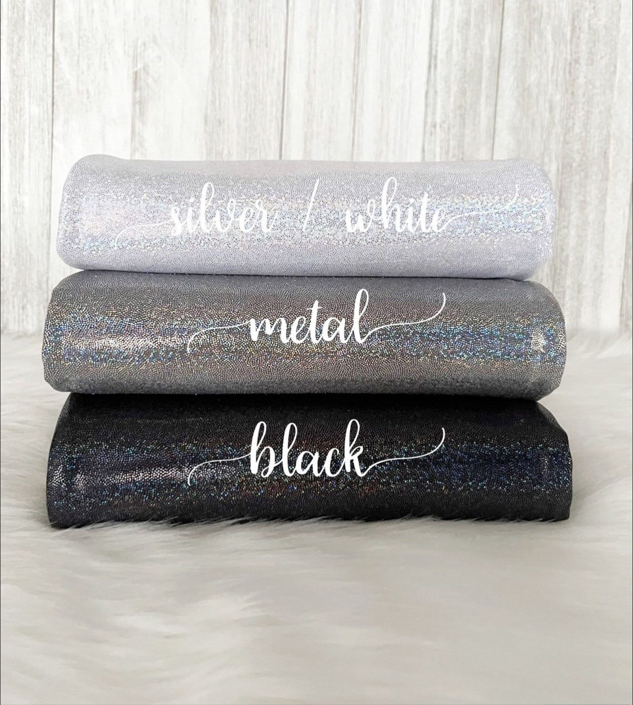 Spandex hologram fabric | swatches