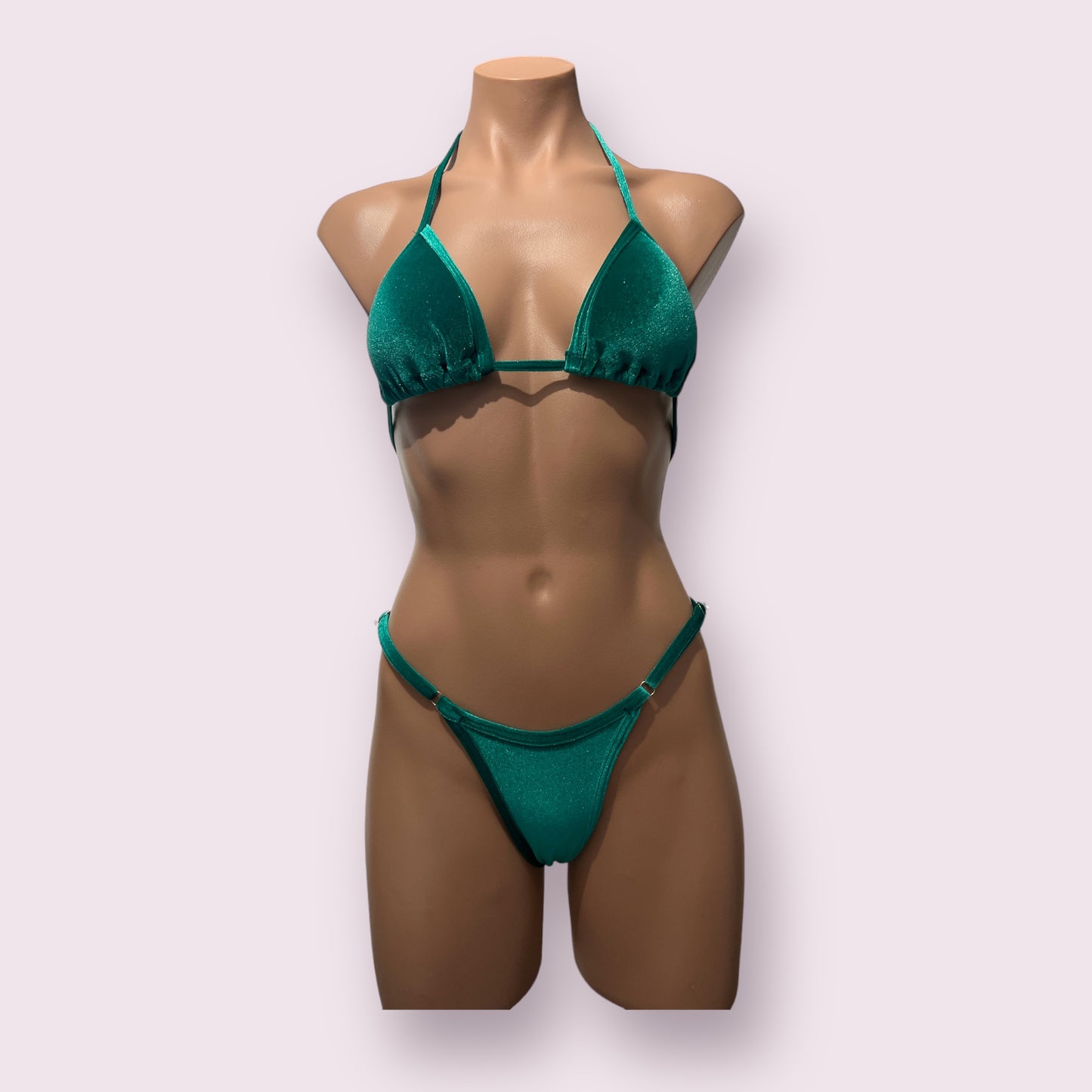 Stretch Velvet Posing bikini