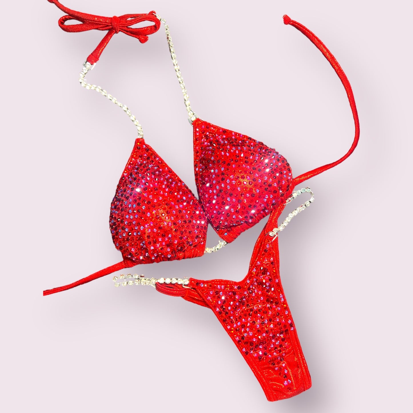 Volcano Red Medium Scatter suit
