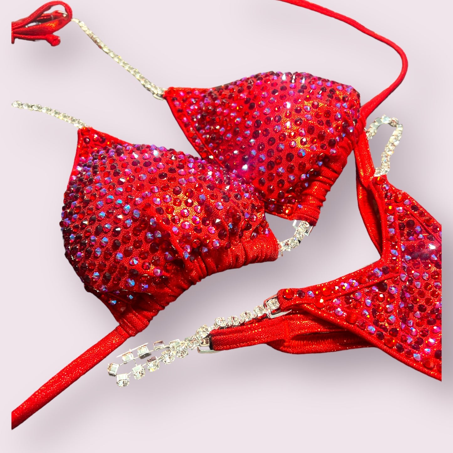Volcano Red Medium Scatter suit