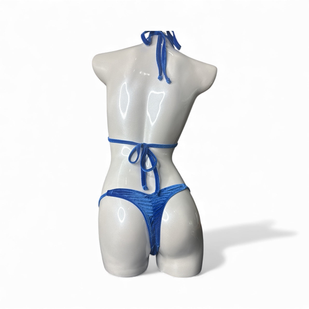 QS - ROYAL BLUE VELVET POSING SUIT