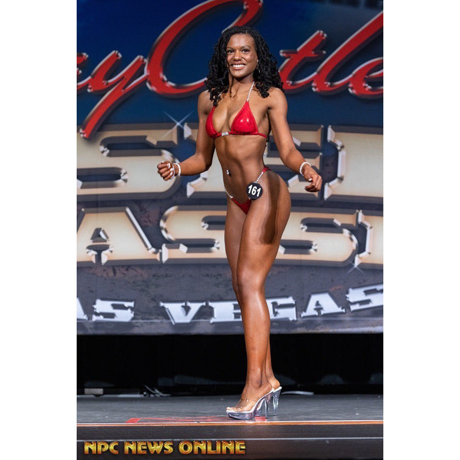 Fold over elastic - Simple competition suit