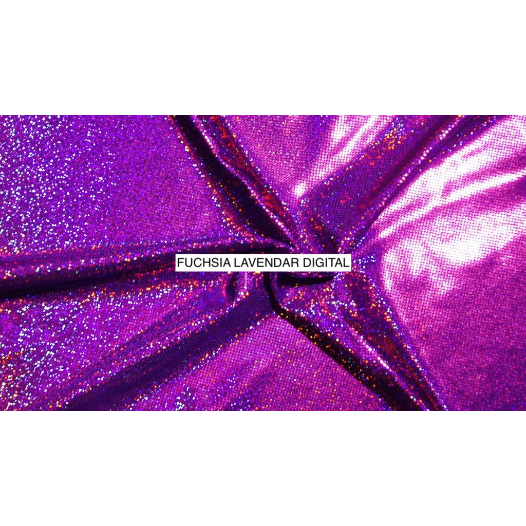 Digital Hologram Fabric swatches