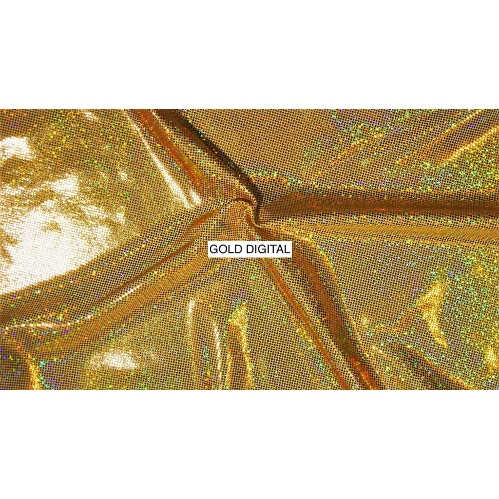 Digital Hologram Fabric swatches