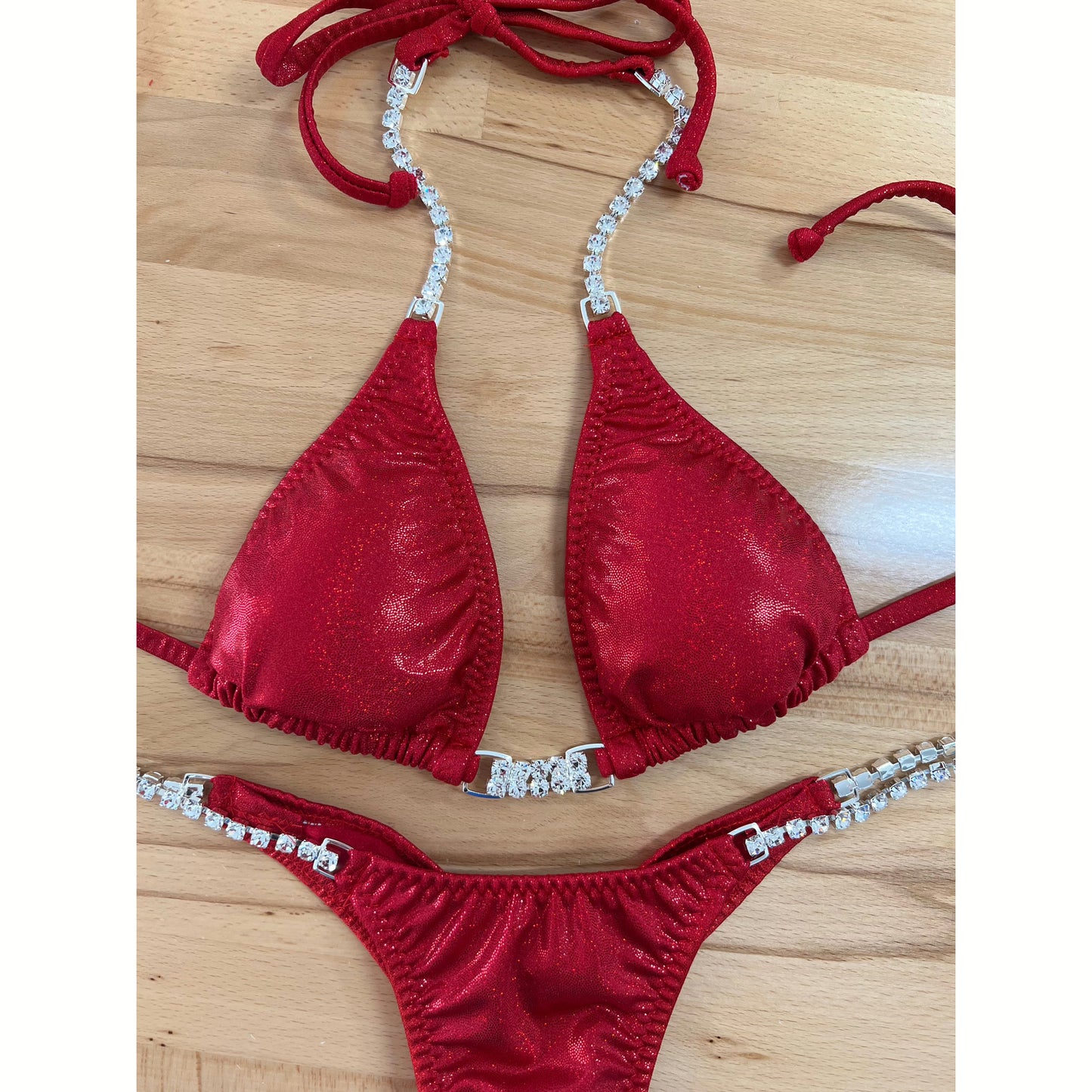 Fold over elastic - Simple competition suit