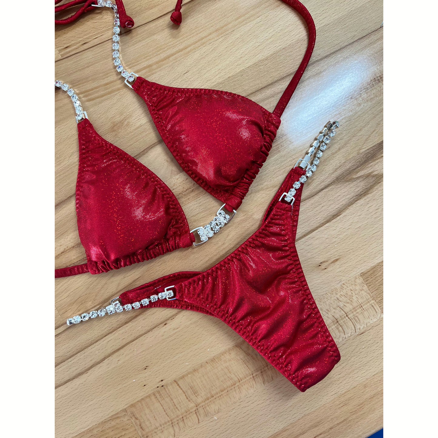 Fold over elastic - Simple competition suit