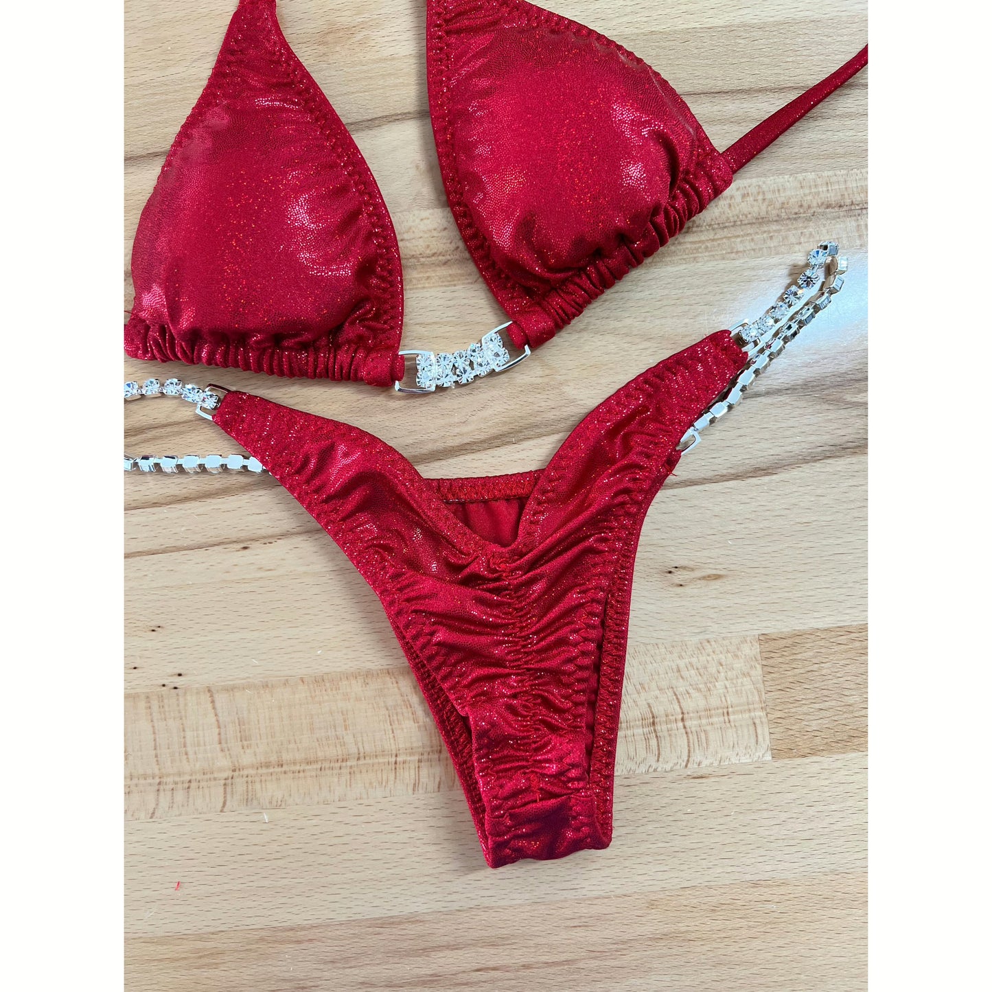 Fold over elastic - Simple competition suit