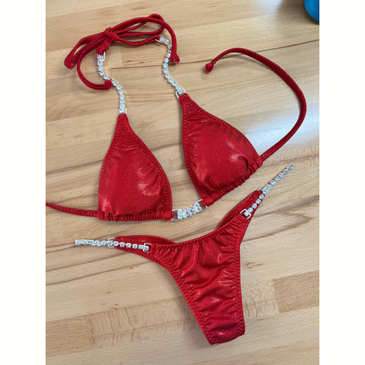 Fold over elastic - Simple competition suit