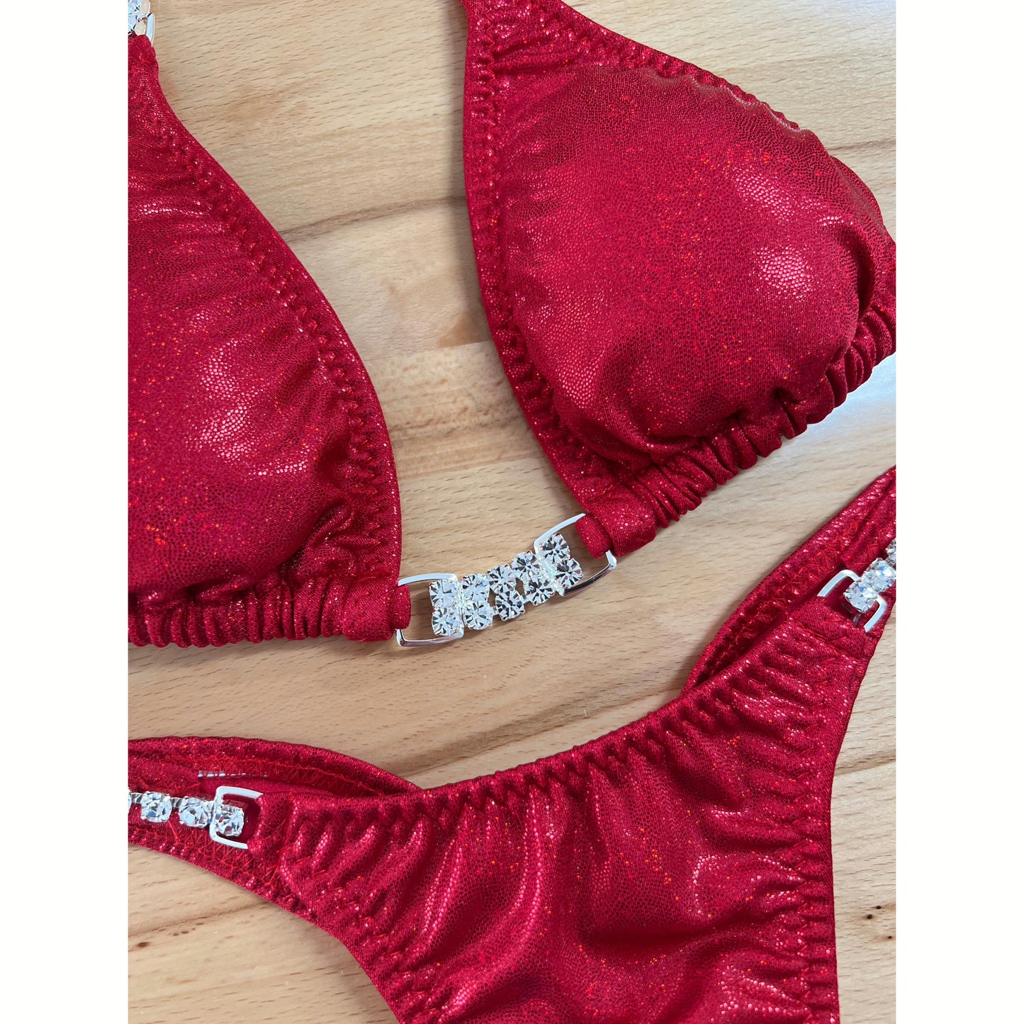Fold over elastic - Simple competition suit