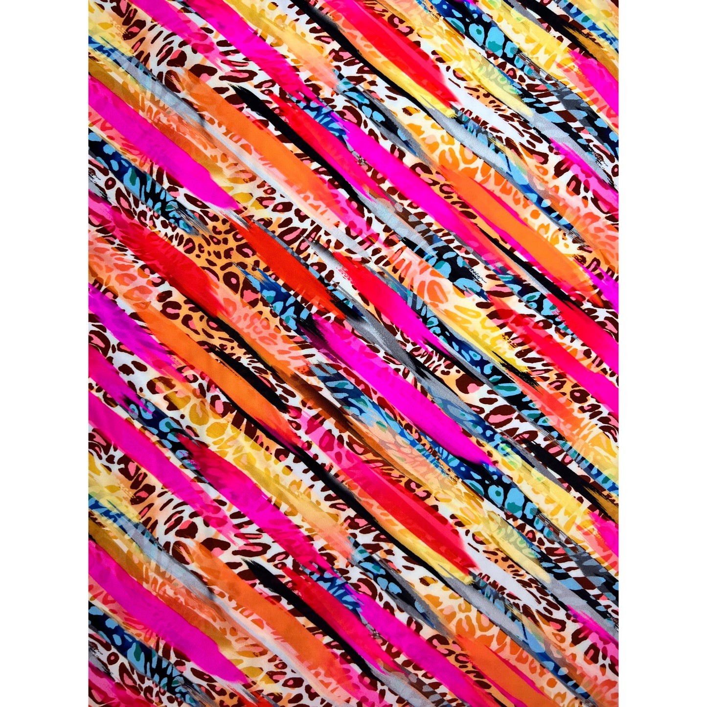 NEW PRINTED 4 WAY STRETCH PREMIUM SPANDEX