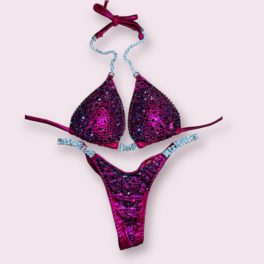 Red Fuchsia Wellness Suit