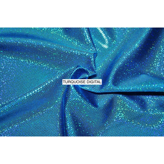 Digital Hologram Fabric swatches