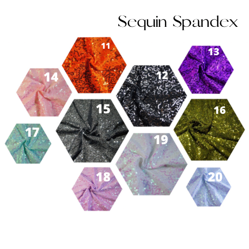 Simple suit - sequin spandex