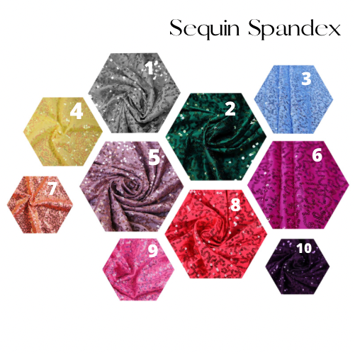 Simple suit - sequin spandex
