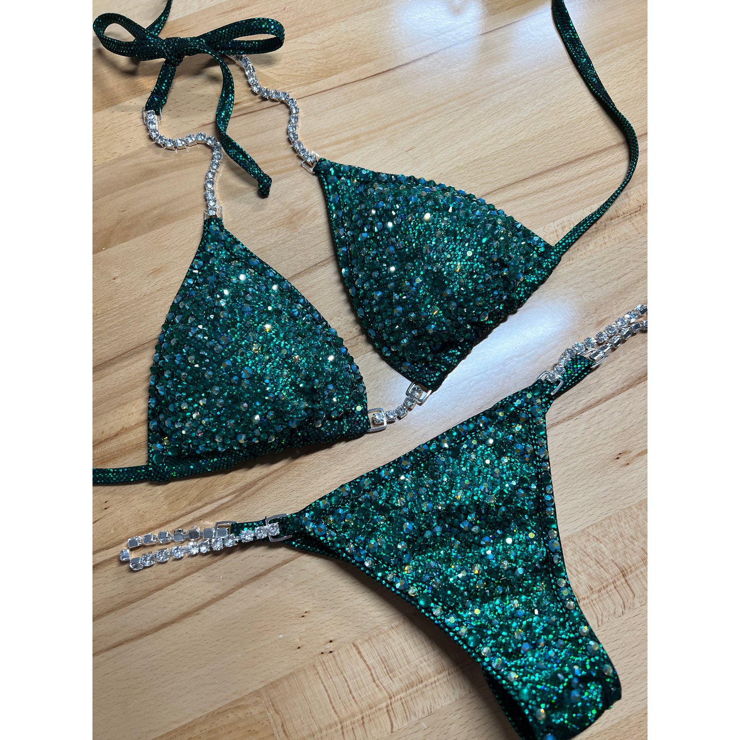 Camryn's Emerald green suit