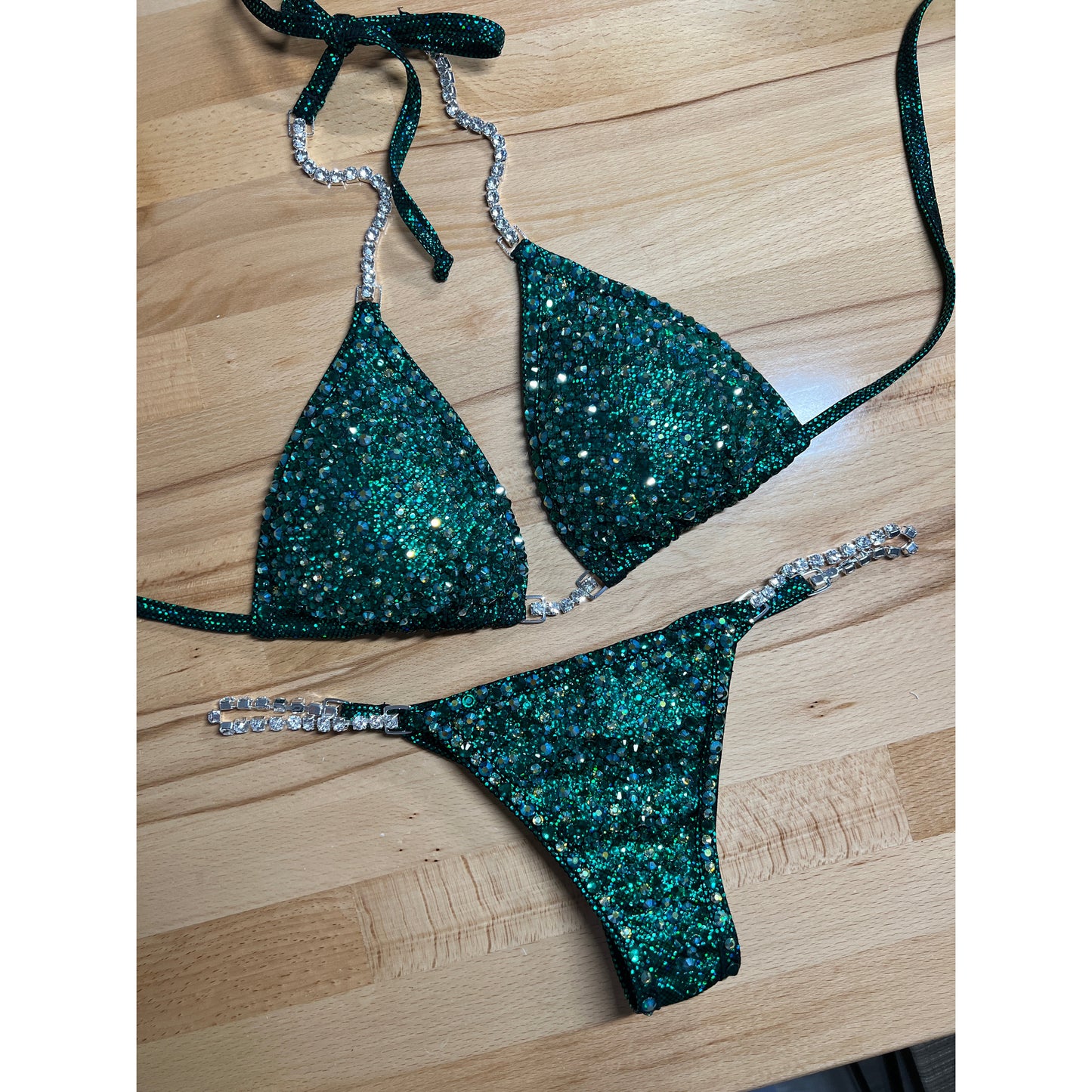 Camryn's Emerald green suit