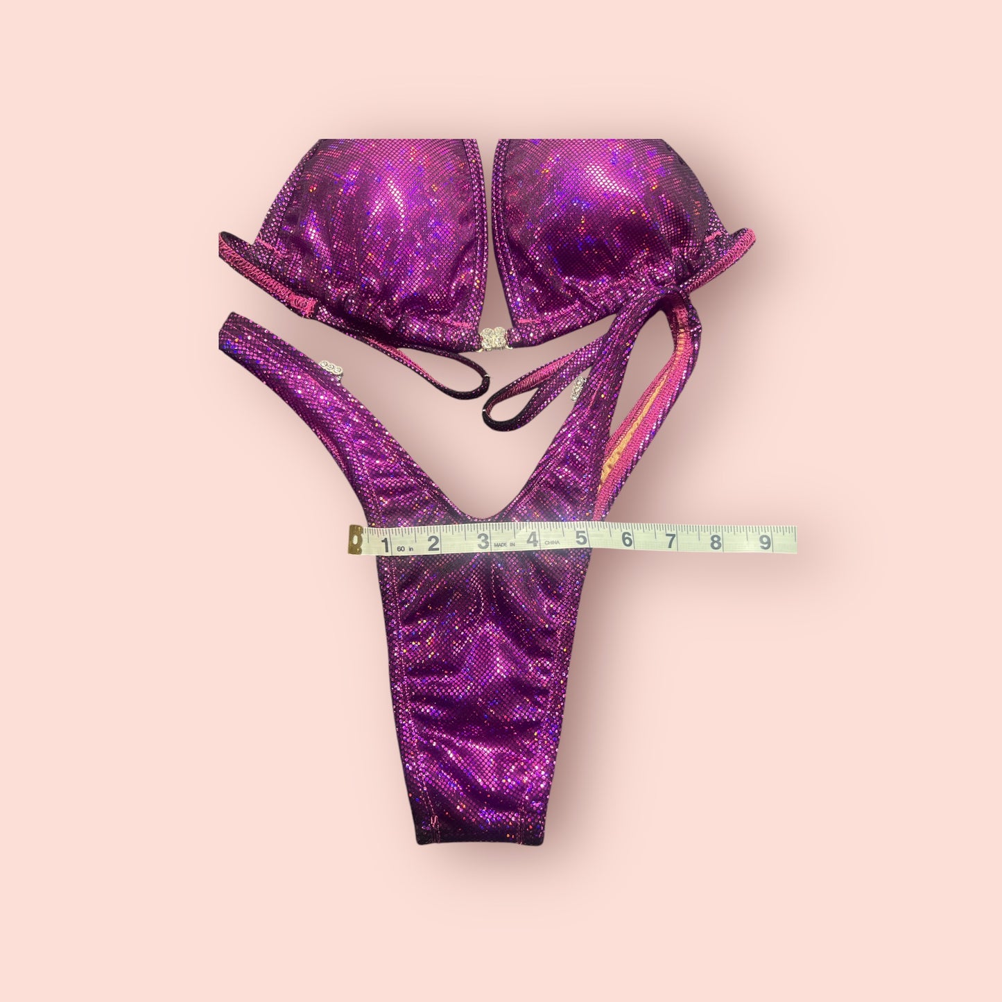 QS PURPLE FUCHSIA FIGURE SUIT