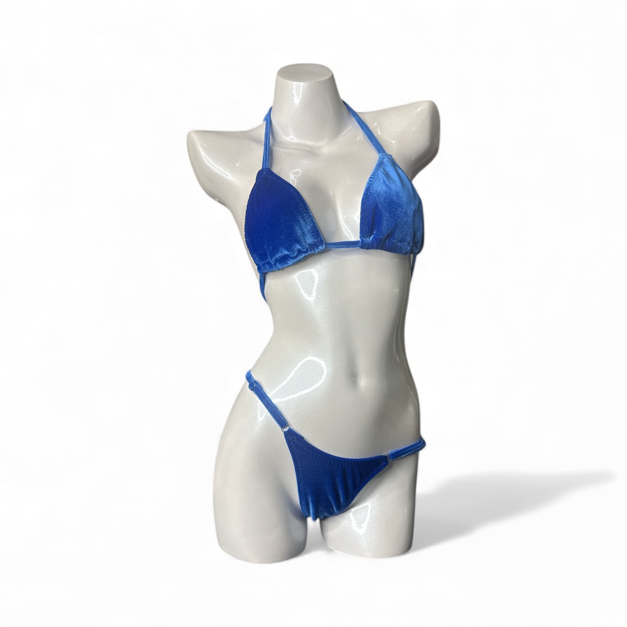 QS - ROYAL BLUE VELVET POSING SUIT